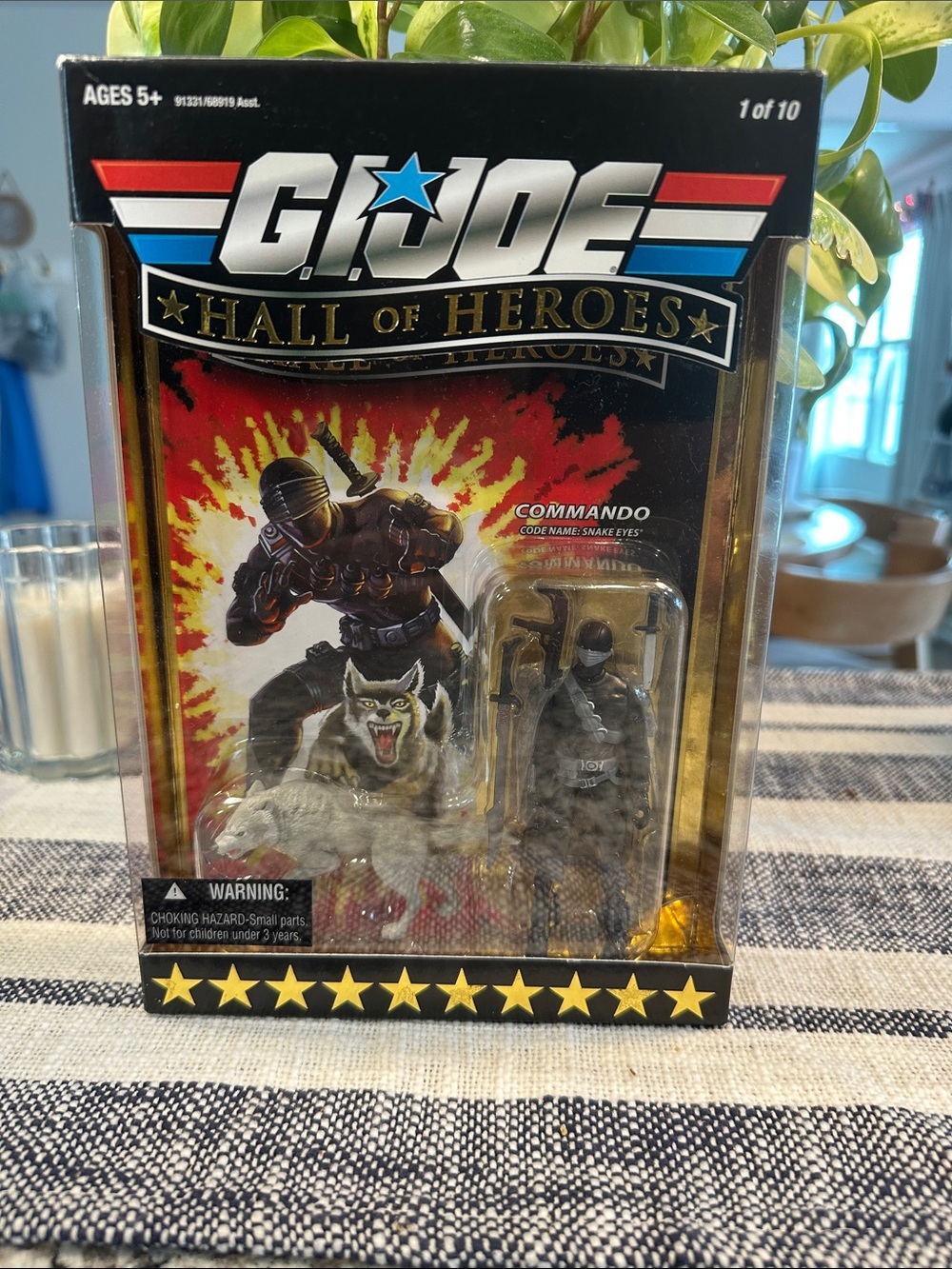 G.I. Joe Hall of Heroes Commando Snake Eyes Action Figure